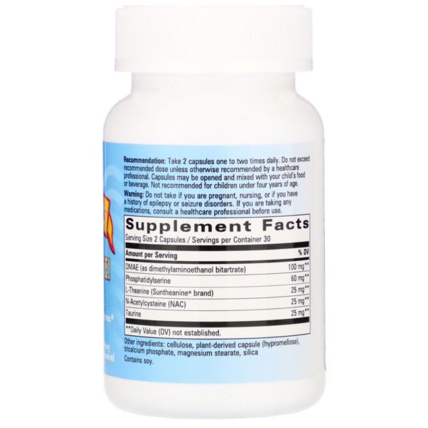 Nature's Way, Sea Buddies, Concentrate! Focus Formula, 60 Capsules - Imagen 2