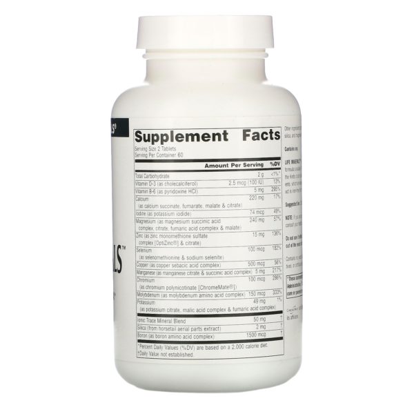 Source Naturals, Life Minerals, Sin Hierro, 120 Tabletas - Imagen 2