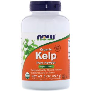 Now Foods, Quelpo orgánico, polvo puro, 8 oz (227 g)