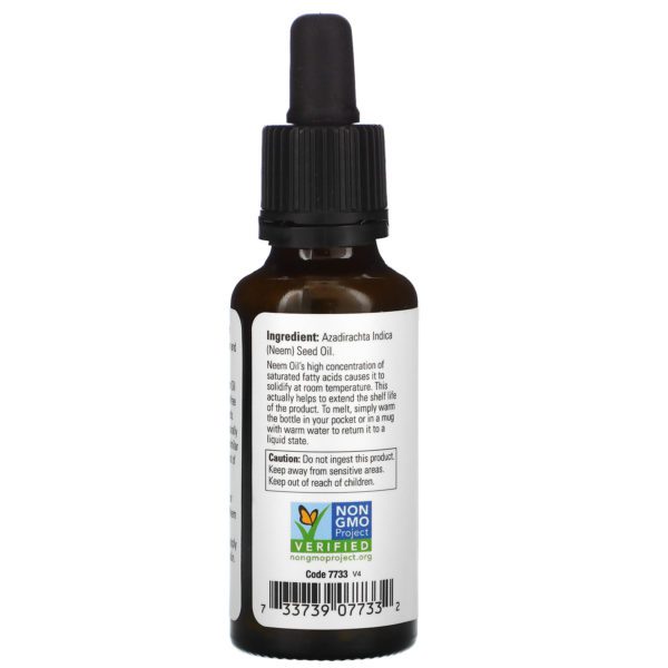 Now Foods, Solutions, Aceite de Neem, 1 fl oz (30 ml) - Imagen 2