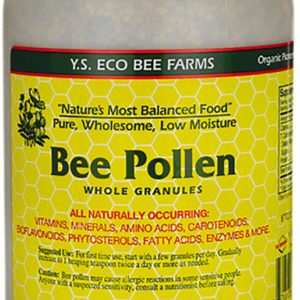 Bee Pollen Granules Whole Low Moisture, 16 oz (1 lb) Bottle