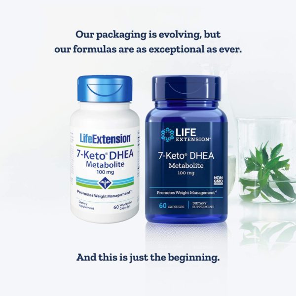 Life Extension 7-Keto dhea Metabolite, 60 cápsulas - Imagen 2