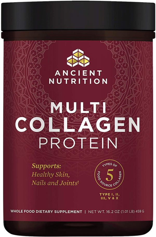 Multi Collagen Protein Powder (Types I, II, III, V, X), 1.01 lb (459 g)