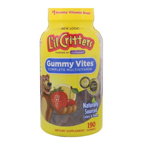 L'il Critters, Suplemento multivitamínico completo Gummy Vites, 190 gomitas