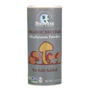 Natierra, Organic Shiitake Mushroom Powder, 1.8 oz (51 g)