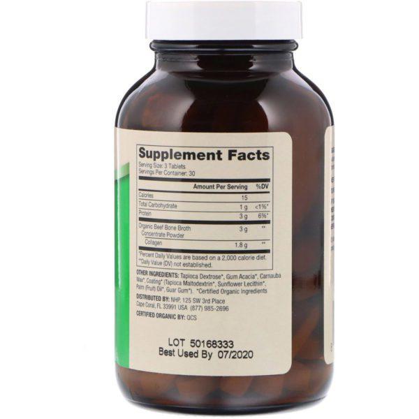 Dr. Mercola, Colágeno orgánico, 90 tabletas - Imagen 2