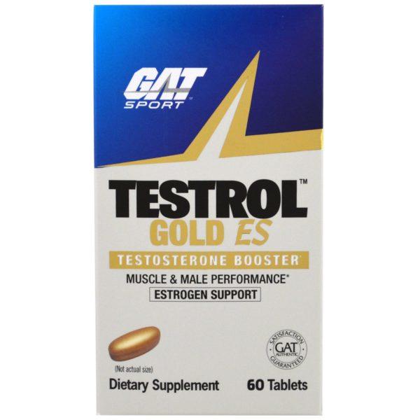 GAT, Testrol Oro ES, Potenciador de testosterona, 60 comprimidos