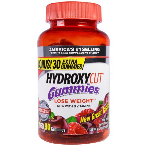 Hydroxycut, Gomitas, Mezcla de frutas, 90 gomitas