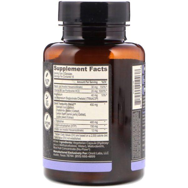 Onnit, New Mood, estado de ánimo y relajación, 30 cápsulas - Imagen 2
