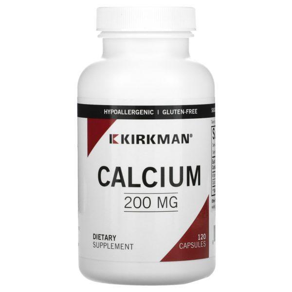 Kirkman Labs, Bio-Max Series, calcio, 200 mg, 120 cápsulas
