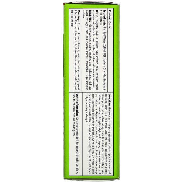Xlear, Spray nasal salino con xilitol, Alivio rápido, 45 ml (1,5 oz. líq.) - Imagen 2