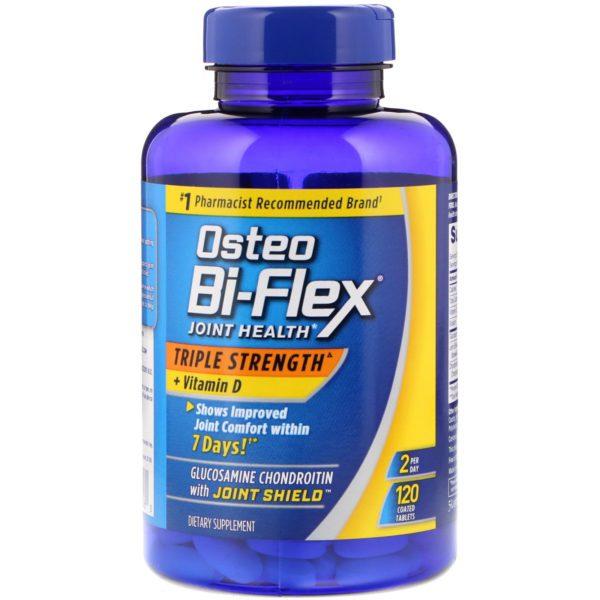 Osteo Bi-Flex, Salud unificada, triple resistencia + vitamina D, 120 comprimidos recubiertos - Imagen 3
