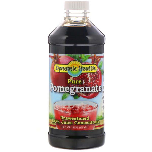 Dynamic Health  Laboratories, Granada pura, 100 % zumo concentrado, Sin azúcar, 473 ml (16 oz. líq.)
