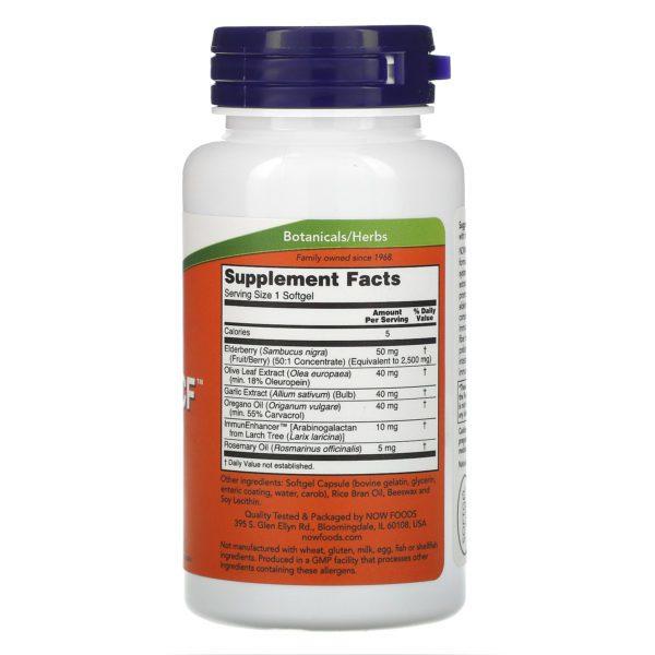 Now Foods, AlliBiotic CF, 60 cápsulas blandas - Imagen 2