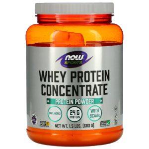 Now Foods, Sports, Concentrado de Proteína de Suero, Natural Sin Sabor, 1.5 lbs (680 g)
