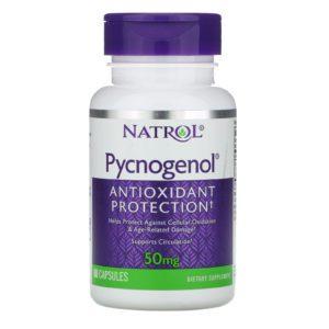 Natrol, Pycnogenol, 50 mg , 60 cápsulas