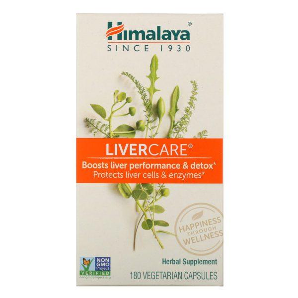Himalaya, LiverCare, Refuerzo hepático, 180 cápsulas vegetales