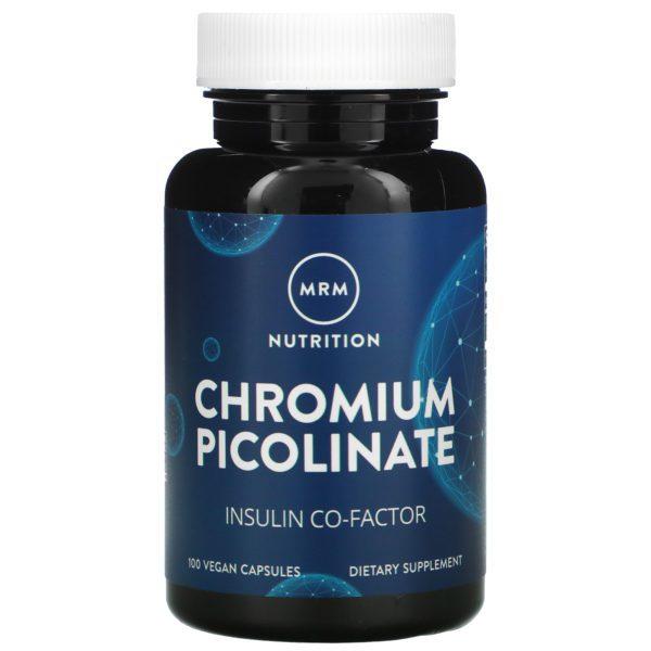 MRM, Nutrition, Chromium Picolinate, 200 mcg, 100 Vegan Capsules