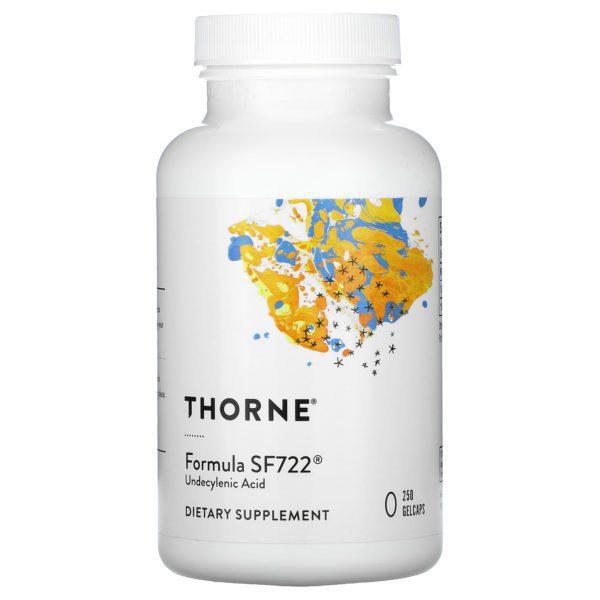 Thorne Research, Formula SF722, 250 cápsulas blandas