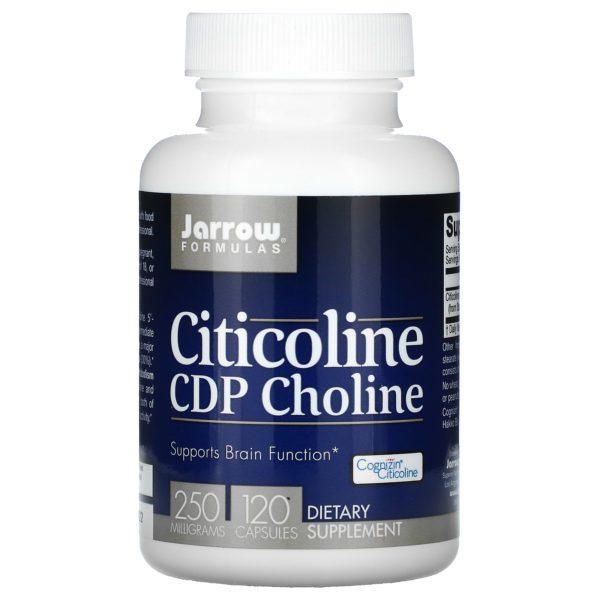Jarrow Formulas, Citicolina, Colina CDP, 250 mg, 120 cápsulas