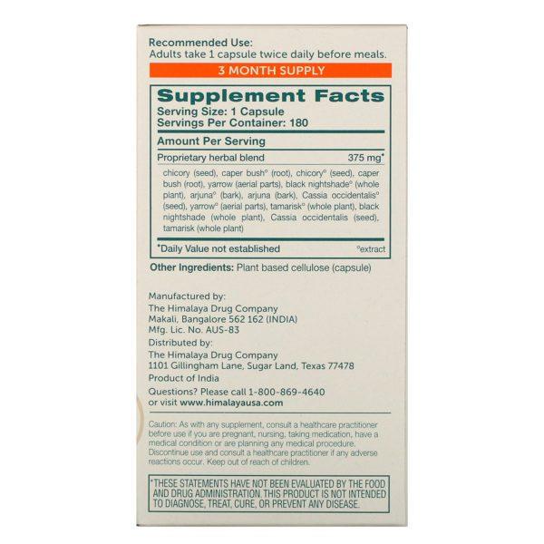 Himalaya, LiverCare, Refuerzo hepático, 180 cápsulas vegetales - Imagen 2