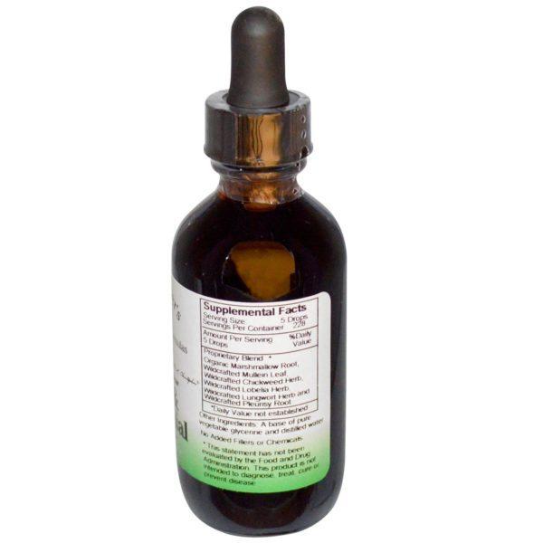 Christopher's Original Formulas, Fórmula para los Pulmones y los Bronquios, 2 fl oz (59 ml) - Imagen 2
