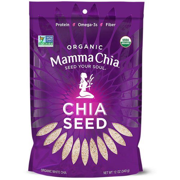 Mamma Chia, Semilla de Chía Blanca Orgánica, 12 oz (340 g)
