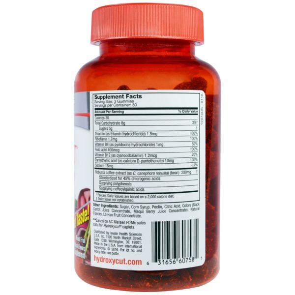 Hydroxycut, Gomitas, Mezcla de frutas, 90 gomitas - Imagen 2
