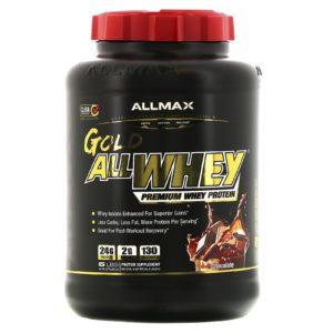 ALLMAX Nutrition, Gold AllWhey, 100% Premium Whey Protein, Chocolate, 5 lbs (2.27 kg)