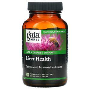 Gaia Herbs, Liver Health, 120 Vegan Liquid Phyto-Caps