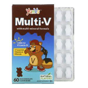YumV's, Multi V with Multi-Mineral Formula, Milk Chocolate Flavor, 60 Bears