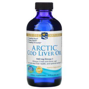 Nordic Naturals, Aceite de hígado de bacalao polar (237 ml)