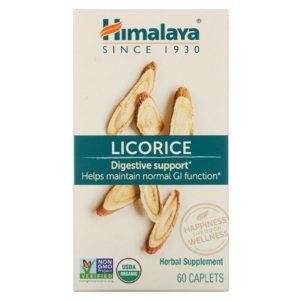 Himalaya, Regaliz, apoyo gástrico, 60 cápsulas