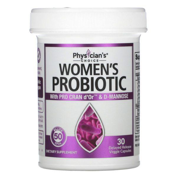Physician's Choice, Women's Probiotic 50 Billion, 30 Vegetarian Capsules - Imagen 3