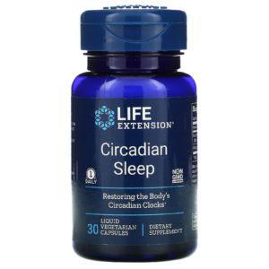 Life Extension, Sueño circadiano, 30 cápsulas vegetarianas líquidas