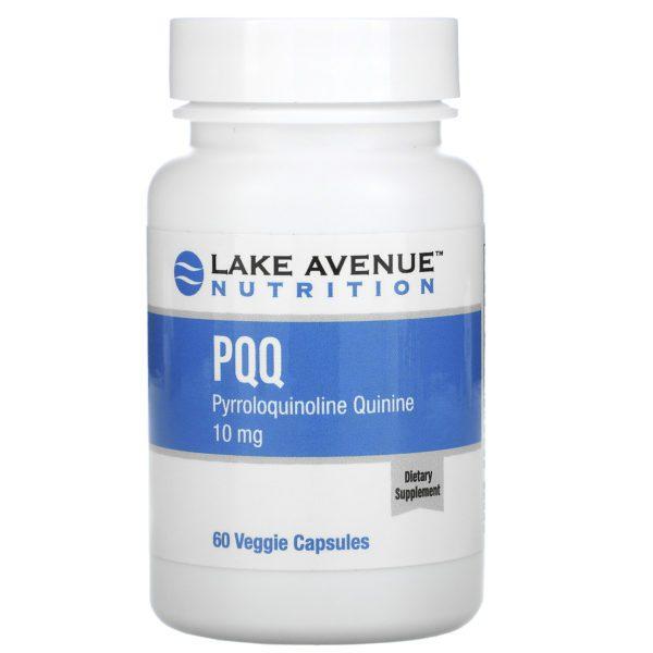 Lake Avenue Nutrition, PPQ (pirroloquinolina quinona), 10 mg, 60 cápsulas vegetales