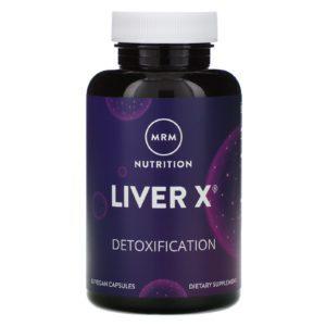 MRM, Nutrition, Liver X, 60 Vegan Capsules