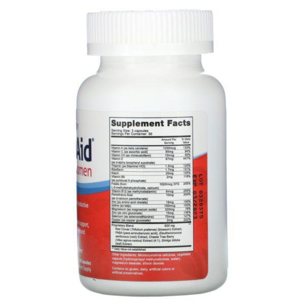 Fairhaven Health, FertilAid para mujeres, 90 cápsulas - Imagen 2