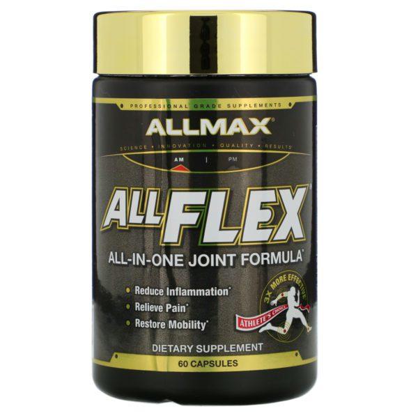 ALLMAX Nutrition, AllFlex, Fórmula para articulaciones todo en uno, 60 Cápsulas