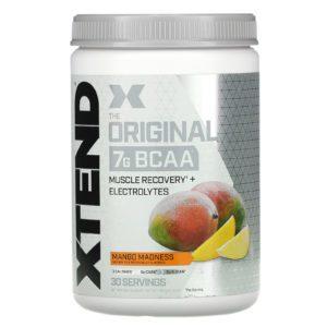 Xtend, El original, 7 g de BCAA, Locura de mango, 420 g (14,8 oz)