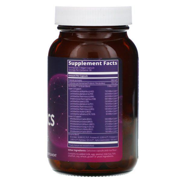 MRM, Nutrition, Daily Probiotics, 5 Billion Cells, 30 Vegan Capsules - Imagen 2