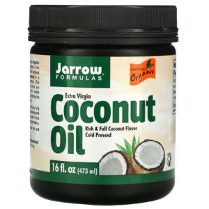 Jarrow Formulas, Aceite de coco orgánico, extra virgen 6 oz (473 g)