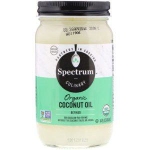 Aceite de coco orgánico, refinado, 14 fl oz (414 ml)