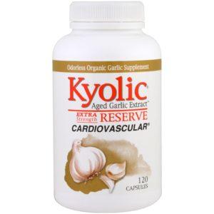 Kyolic, Extracto de ajo añejado, Reserva Extra Fuerte, 120 cápsulas