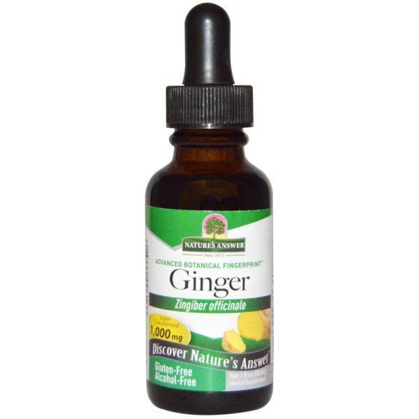 Nature's Answer, Raíz de genciana amarilla, 2 fl oz (60 ml)