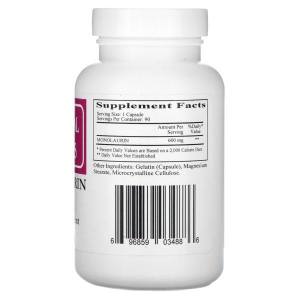 Ecological Formulas, Monolaurina, 600 mg, 90 cápsulas - Imagen 2