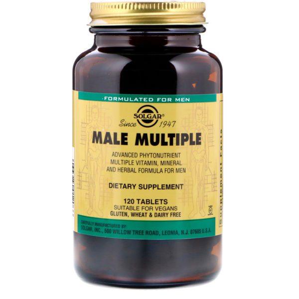 Solgar, Hombre múltiple, 120 tabletas