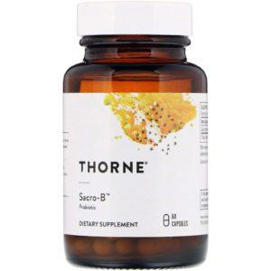 Thorne Research, Sacro-B, Probiótico, 60 cápsulas