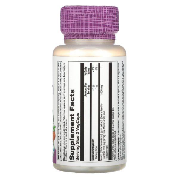 Solaray, Mastic Gum Extract, 1,000 mg, 45 VegCaps - Imagen 2
