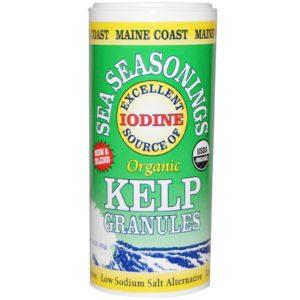 Maine Coast Sea Vegetables, Sea Seasonings, Gránulos de Kelp Orgánico, 1.5 oz (43 g)
